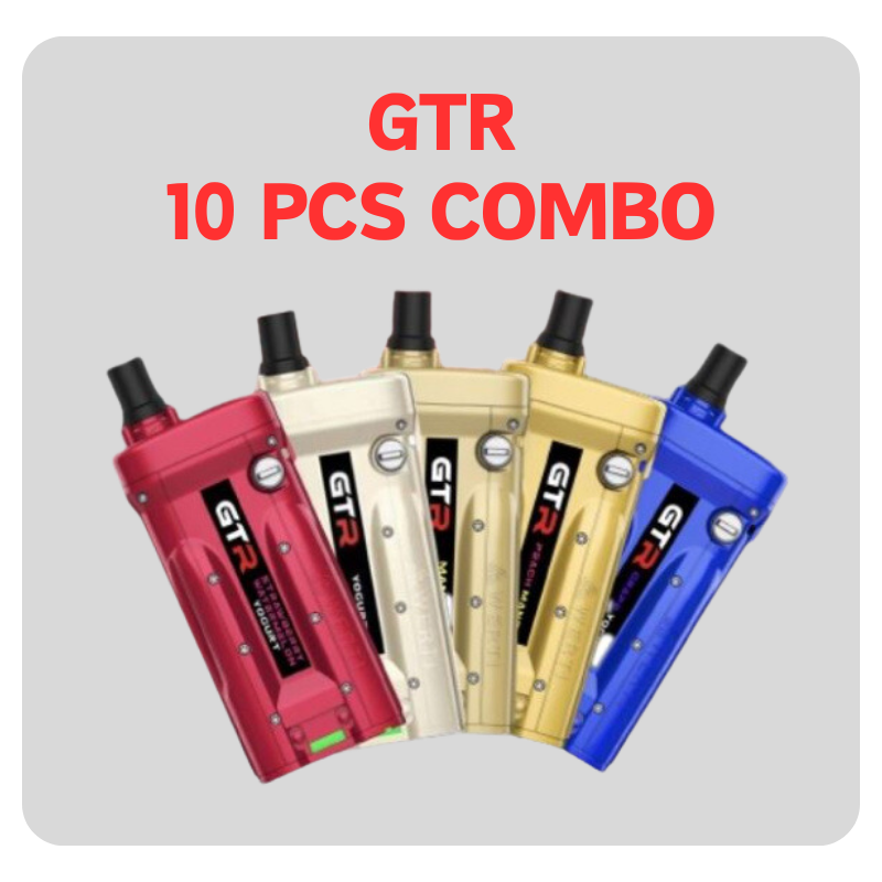Werti GTR 10,000 Puff 10 Pcs Combo - Vape Singapore SG Vape