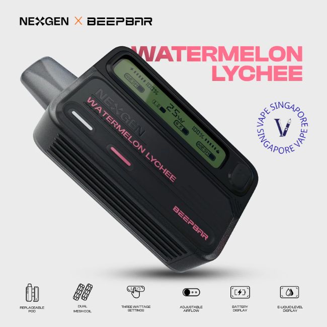 Beepbar 15000 Puffs Cartridge Or Device - Vape Singapore SG Vape