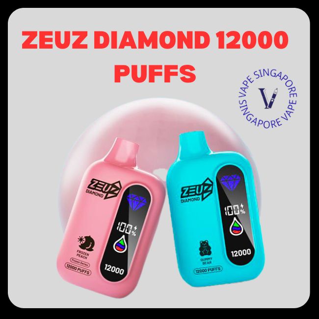Zeuz Diamond 12000 Puffs - Vape Singapore SG Vape