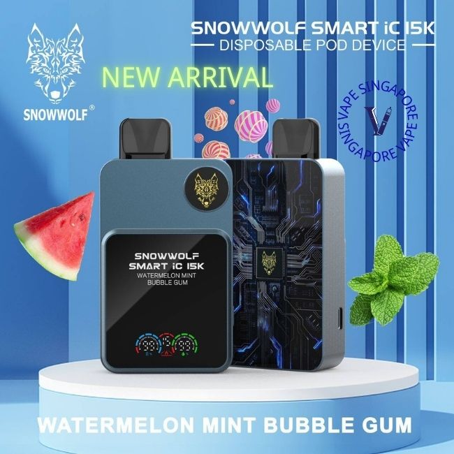 Snowwolf Smart IC 15000 Puff - Vape Singapore SG Vape