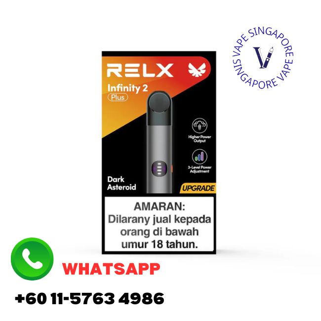 Relx Infinity 2 Plus Device - Vape Singapore SG Vape