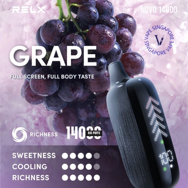 RELX Novo 14000 Puffs - Vape Singapore SG Vape